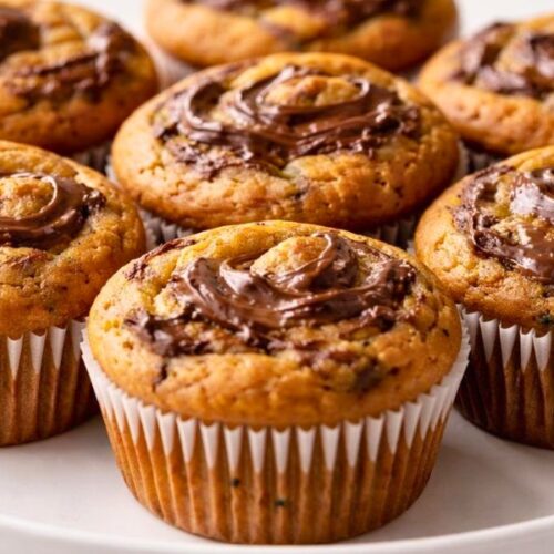 Pumpkin Nutella Muffins Recipe