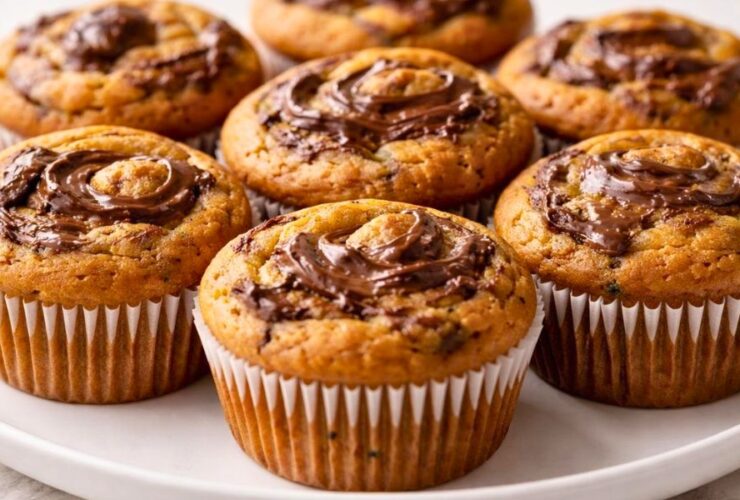 Pumpkin Nutella Muffins Recipe