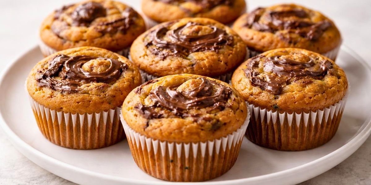 Pumpkin Nutella Muffins Recipe