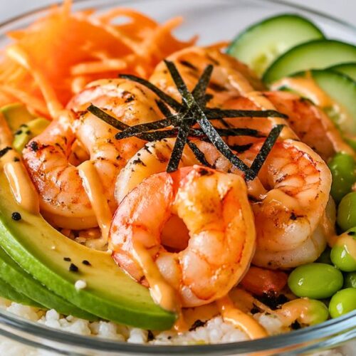 Shrimp Sushi Bowl Recipe