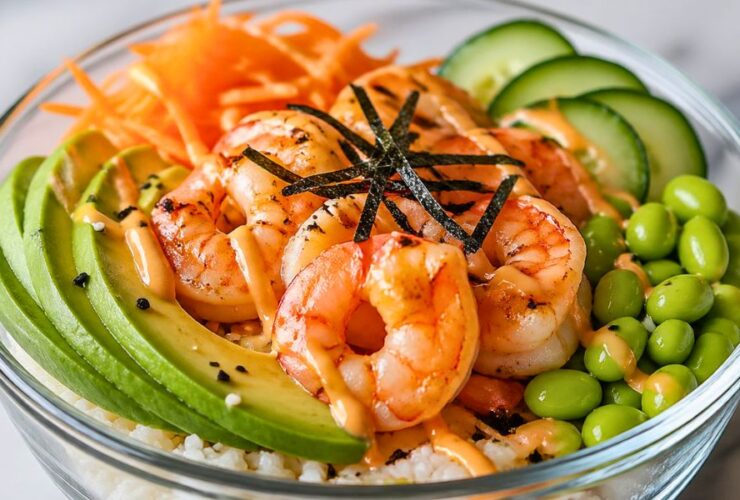 Shrimp Sushi Bowl Recipe