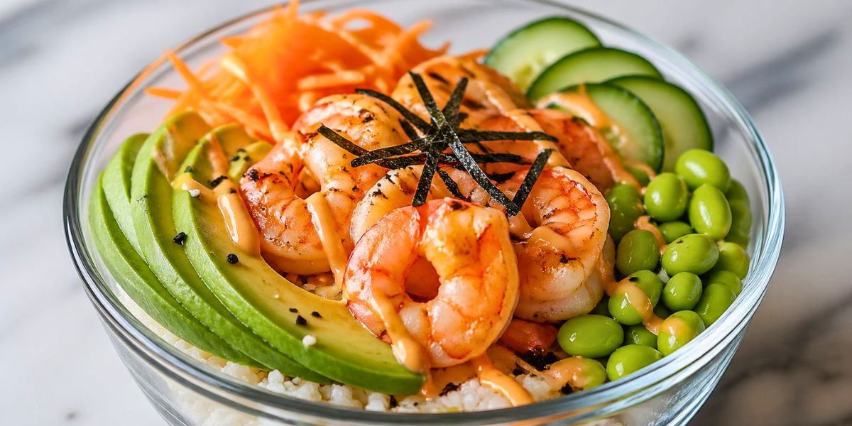 Shrimp Sushi Bowl Recipe