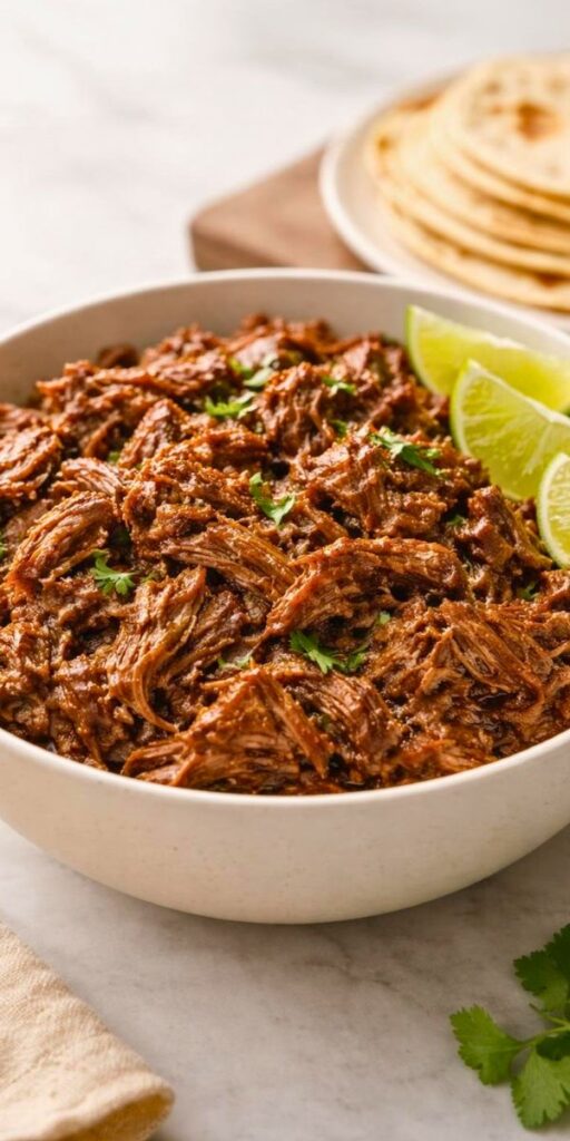 Slow Cooker Chipotle Barbacoa Recipe