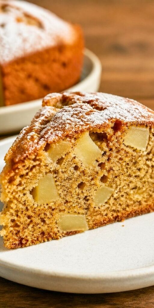 Spiced Pear Cake Recipe