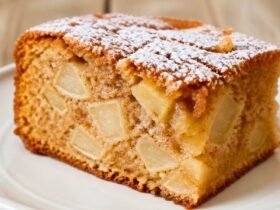 Spiced Pear Cake Recipe