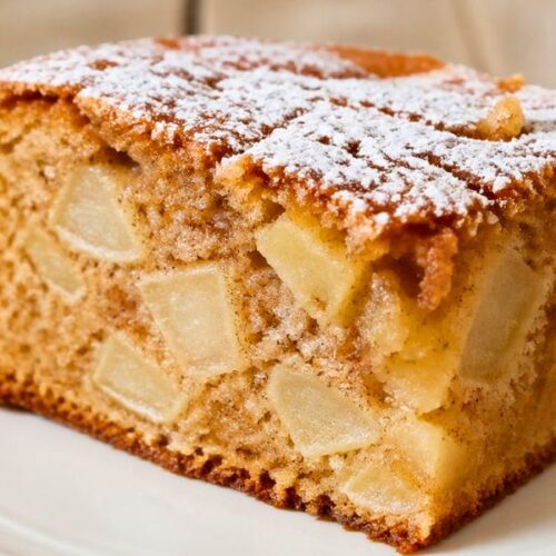 Spiced Pear Cake Recipe