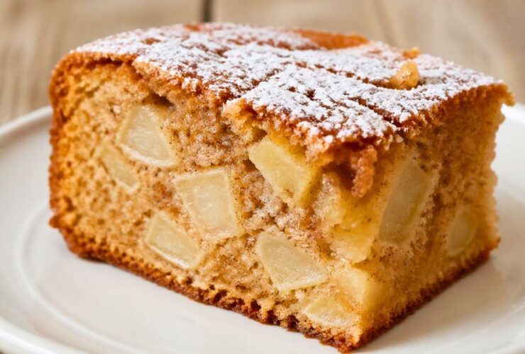 Spiced Pear Cake Recipe