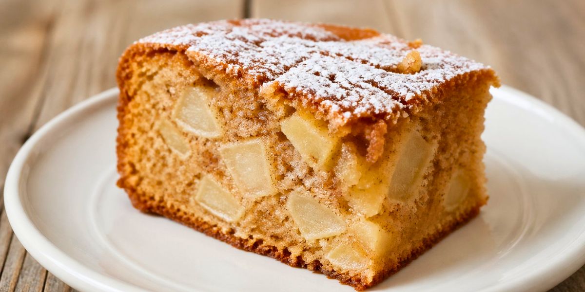 Spiced Pear Cake Recipe