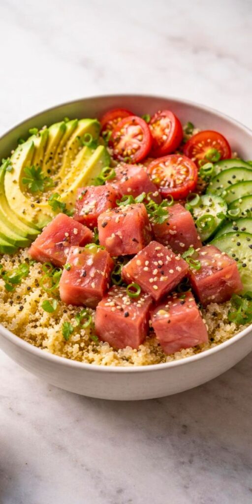 Tuna Quinoa Bowl Recipe