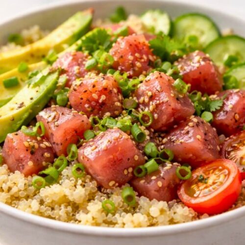 Tuna Quinoa Bowl Recipe