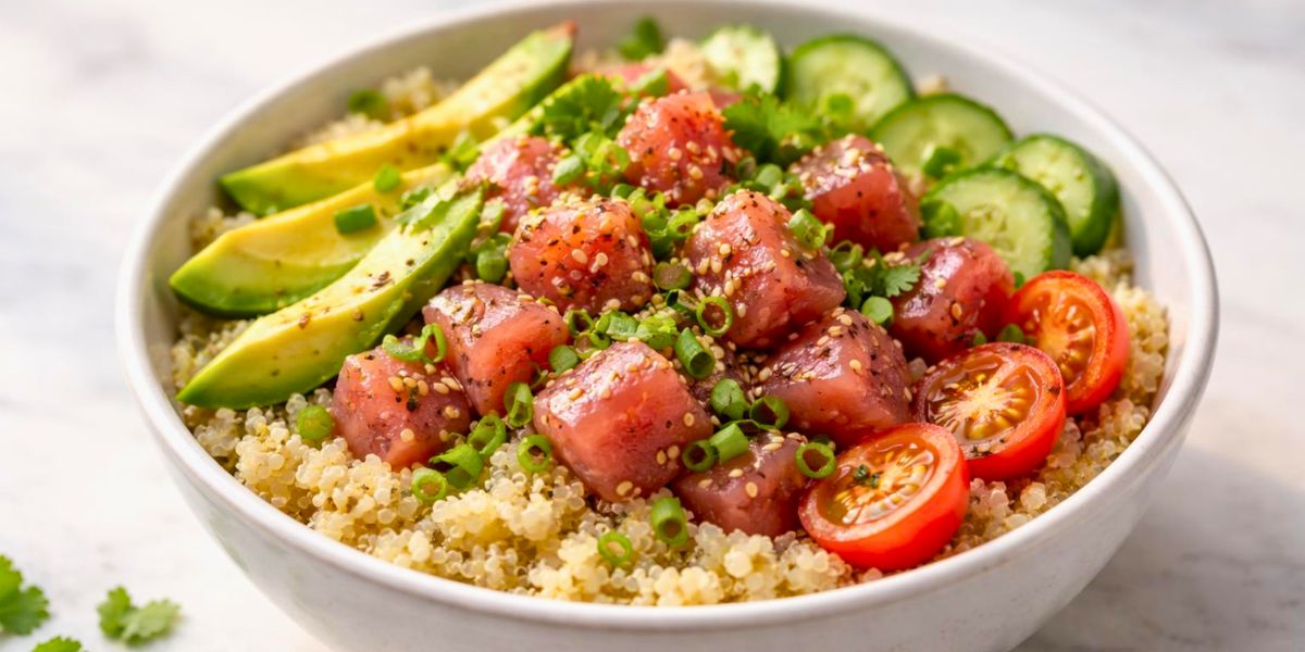 Tuna Quinoa Bowl Recipe