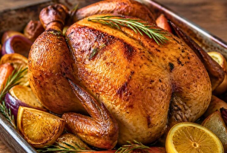 Beer-Brined Roast Chicken Recipe