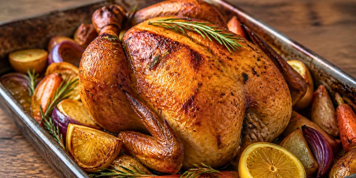 Beer-Brined Roast Chicken Recipe