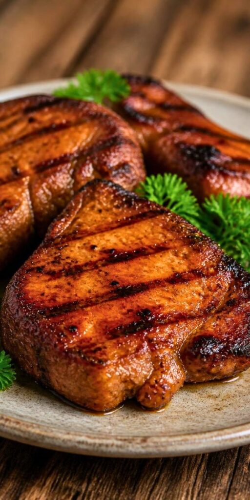 Bobby Flay BBQ Pork Chops Recipe