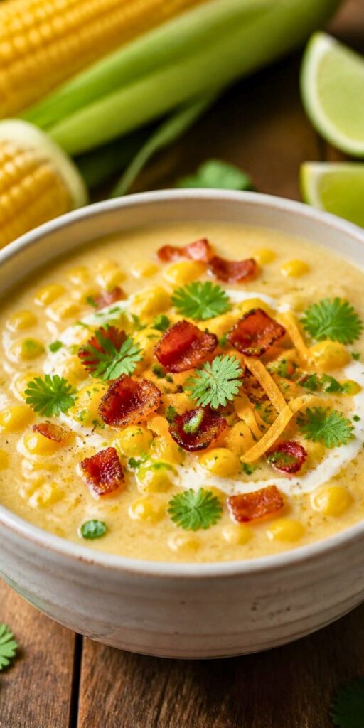 Bobby Flay Corn Soup Recipe