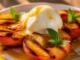 Bobby Flay Grilled Peaches Recipe