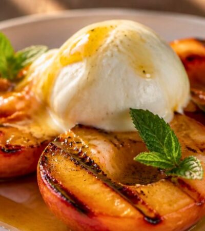 Bobby Flay Grilled Peaches Recipe