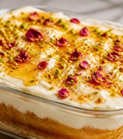 Creamy Aish El Saraya Dessert Recipe