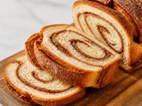 Delicious Cinnamon Swirl Donut Bread Recipe