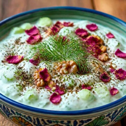 Delicious Mast-o Khiar Recipe
