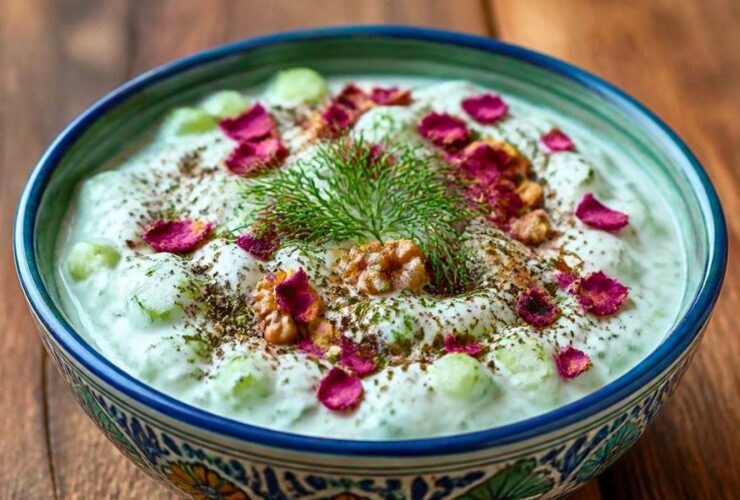 Delicious Mast-o Khiar Recipe