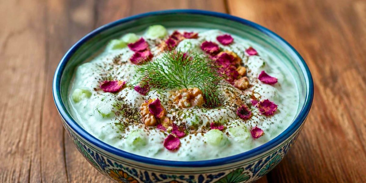 Delicious Mast-o Khiar Recipe