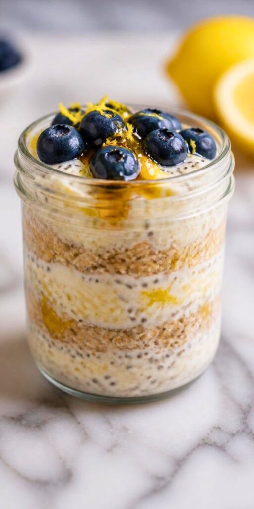 Lemon Poppyseed Overnight Weetabix Recipe