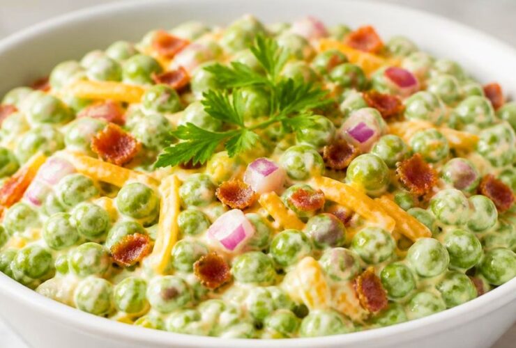 Paula Deen Green Pea Salad Recipe