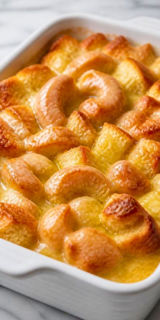 Paula Deen Krispy Kreme Bread Pudding Recipe