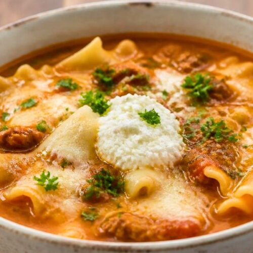 Paula Deen Lasagna Soup Recipe