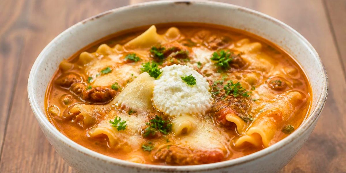 Paula Deen Lasagna Soup Recipe