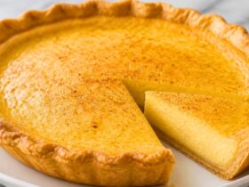 Simple Classic Egg Custard Pie Recipe