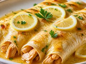 Honey Lemon Chicken Enchiladas Recipe