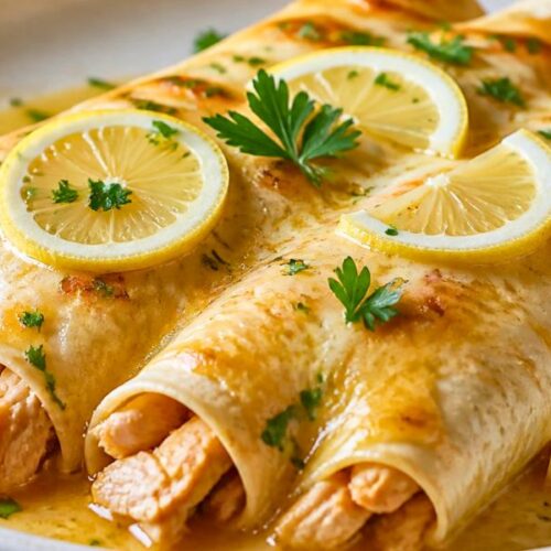 Honey Lemon Chicken Enchiladas Recipe