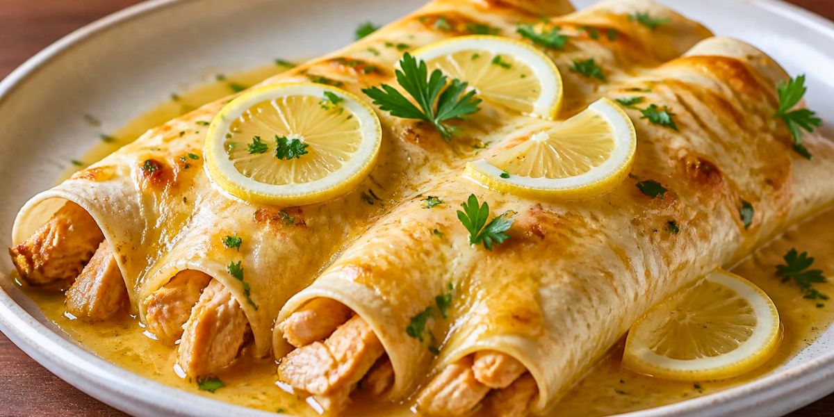 Honey Lemon Chicken Enchiladas Recipe