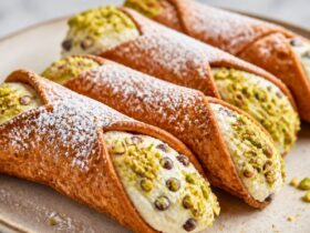 Sicilian Cannoli – Irresistibly Crispy Shells with Rich, Decadent Ricotta Filling