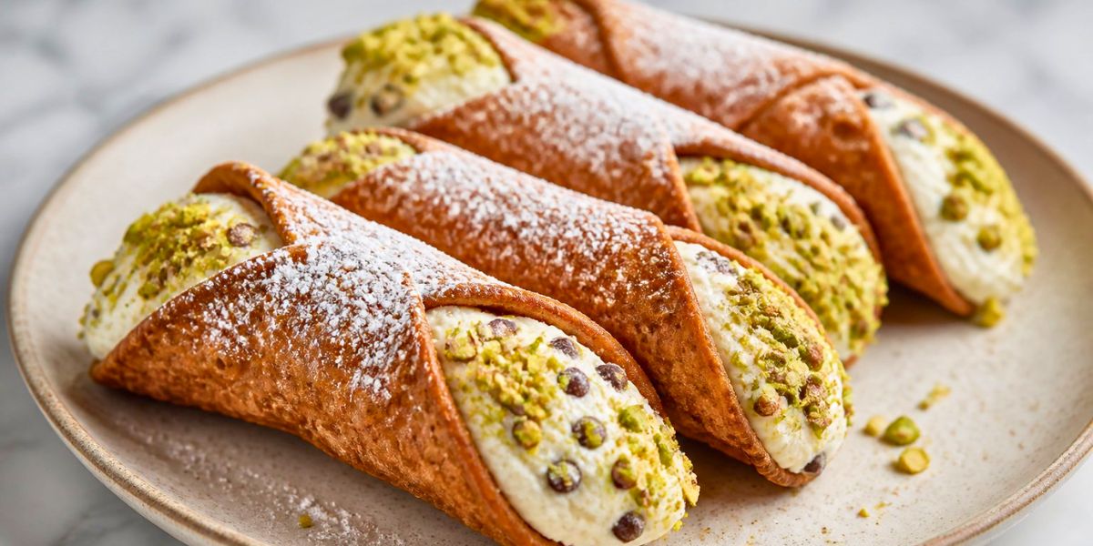 Sicilian Cannoli – Irresistibly Crispy Shells with Rich, Decadent Ricotta Filling
