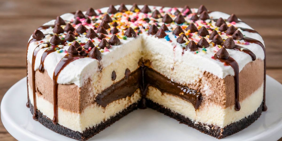 Easy Ice Cream Cake Recipe