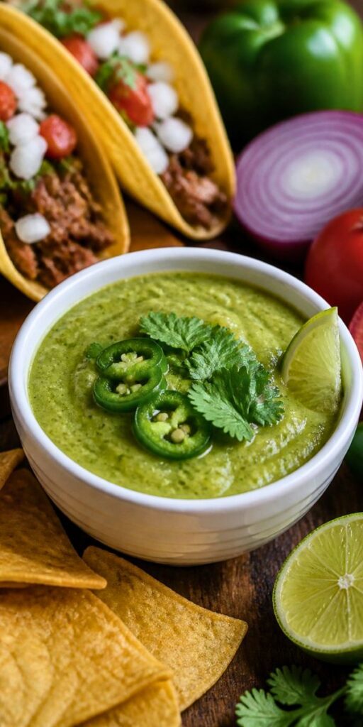 Gringos Green Sauce Recipe