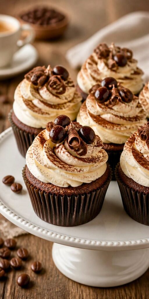 Irresistibly Decadent Chocolate Tiramisu Cupcakes