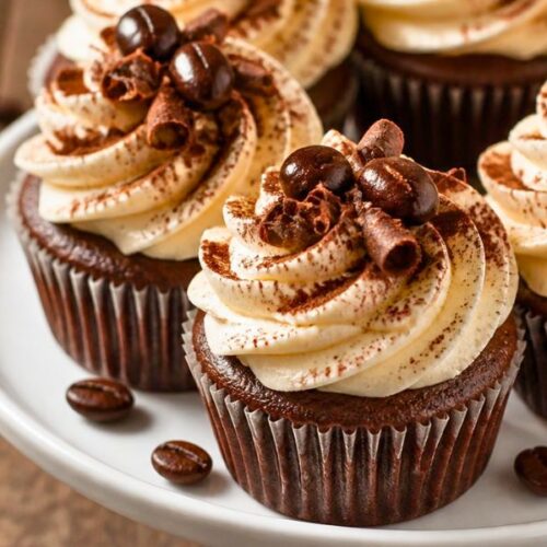Irresistibly Decadent Chocolate Tiramisu Cupcakes