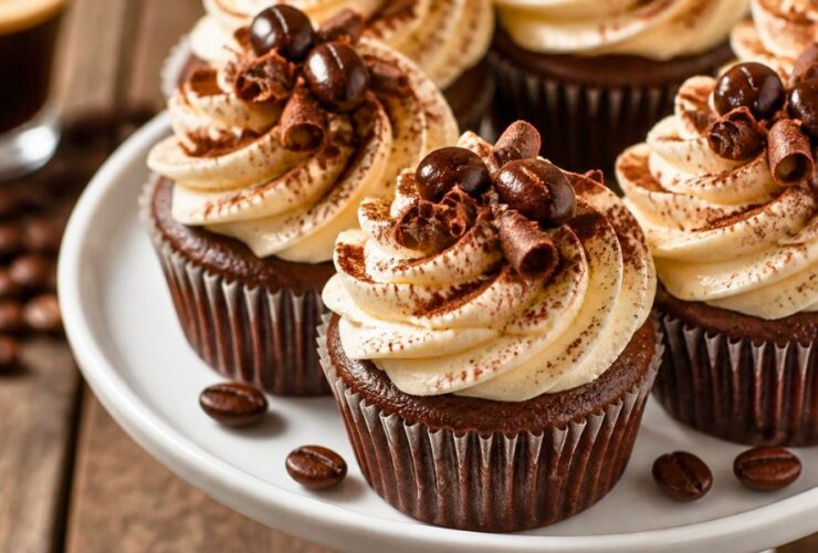 Irresistibly Decadent Chocolate Tiramisu Cupcakes
