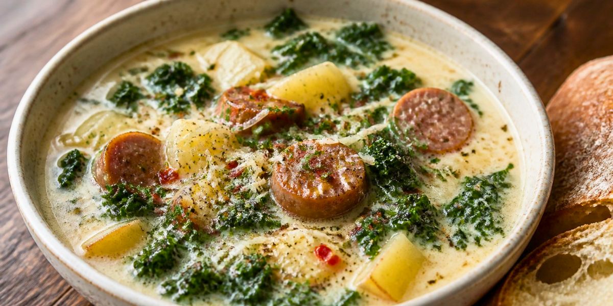 Sausage Potato and Kale Soup Recipe