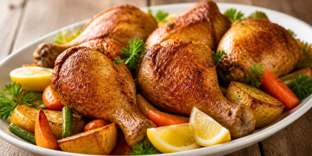 Baked Chicken Drumsticks Recipe