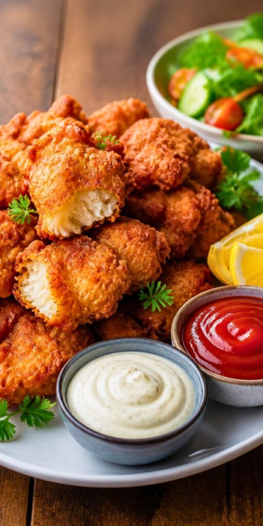 Chicken Fritters Recipe