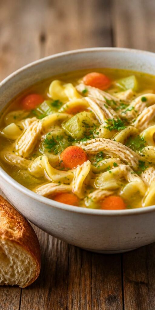 Instant Pot Chicken Noodle Soup Recipe