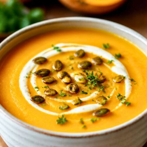Spiced Butternut Squash Soup Recipe