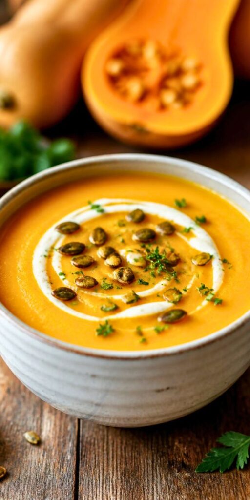 Spiced Butternut Squash Soup Recipe