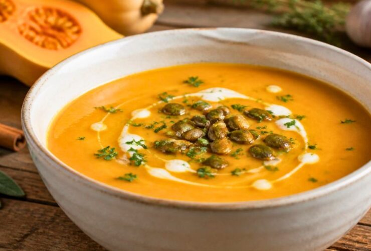 Spiced Butternut Squash Soup Recipe