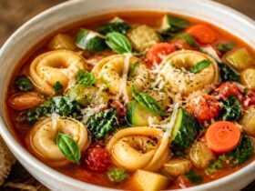 Veggie Tortellini Soup Recipe